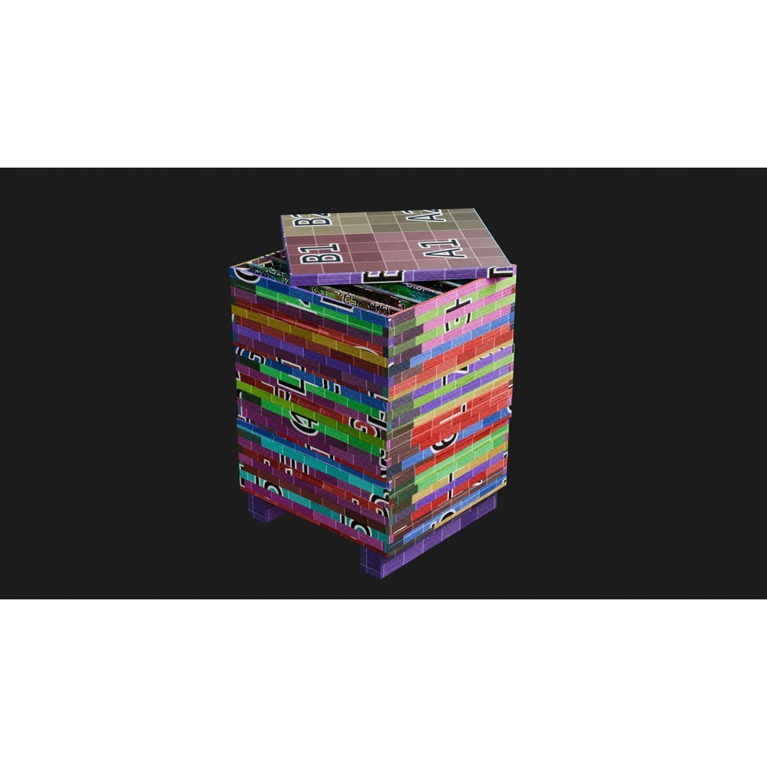 Stacked Beehive 3D Model – Realistic PBR Asset with 4K Textures - View 3