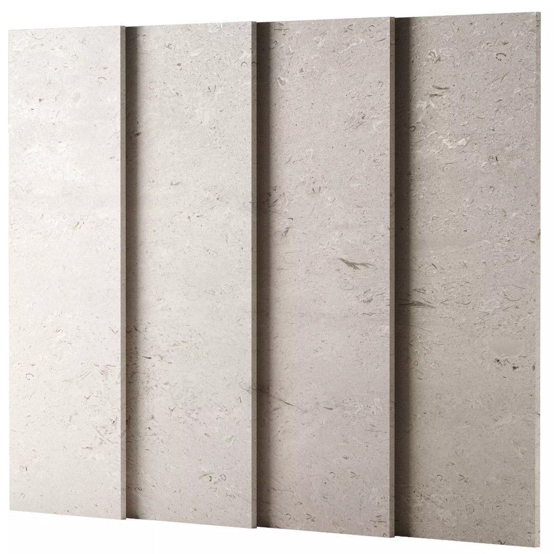 Brushed Limestone 3D Model – High-Quality PBR Texture, FBX, OBJ - View 2