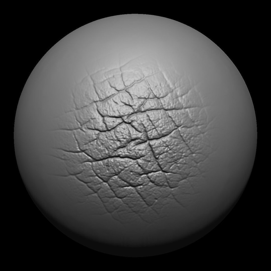 Leather Textures 3D Model – 70 Alpha Textures & 30 Brushes for ZBrush - View 16