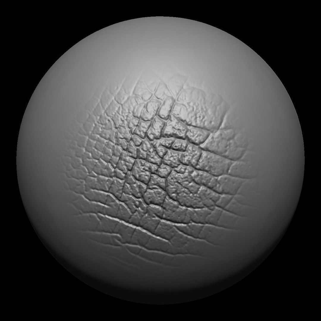 Leather Textures 3D Model – 70 Alpha Textures & 30 Brushes for ZBrush - View 22