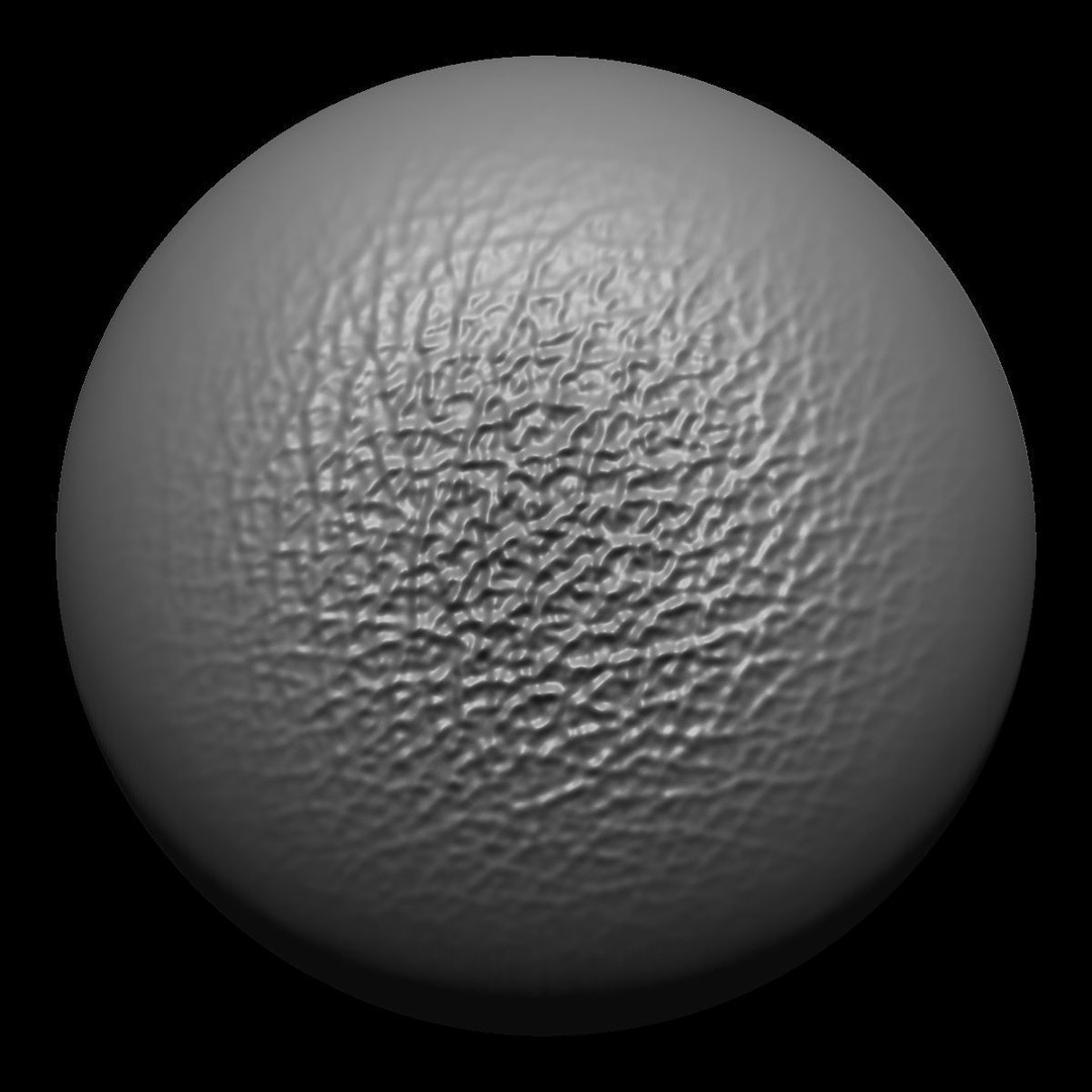 Leather Textures 3D Model – 70 Alpha Textures & 30 Brushes for ZBrush - View 23