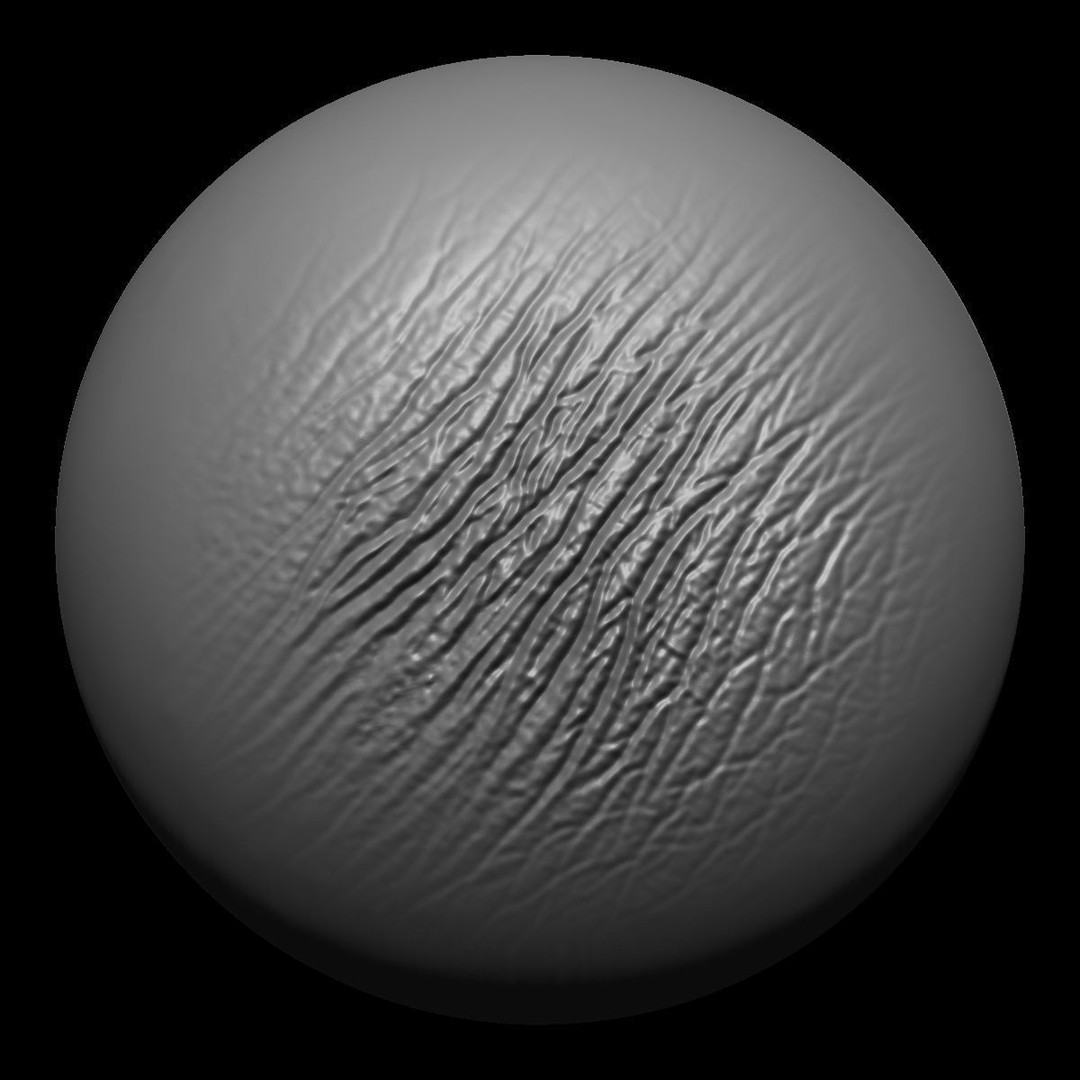 Leather Textures 3D Model – 70 Alpha Textures & 30 Brushes for ZBrush - View 30