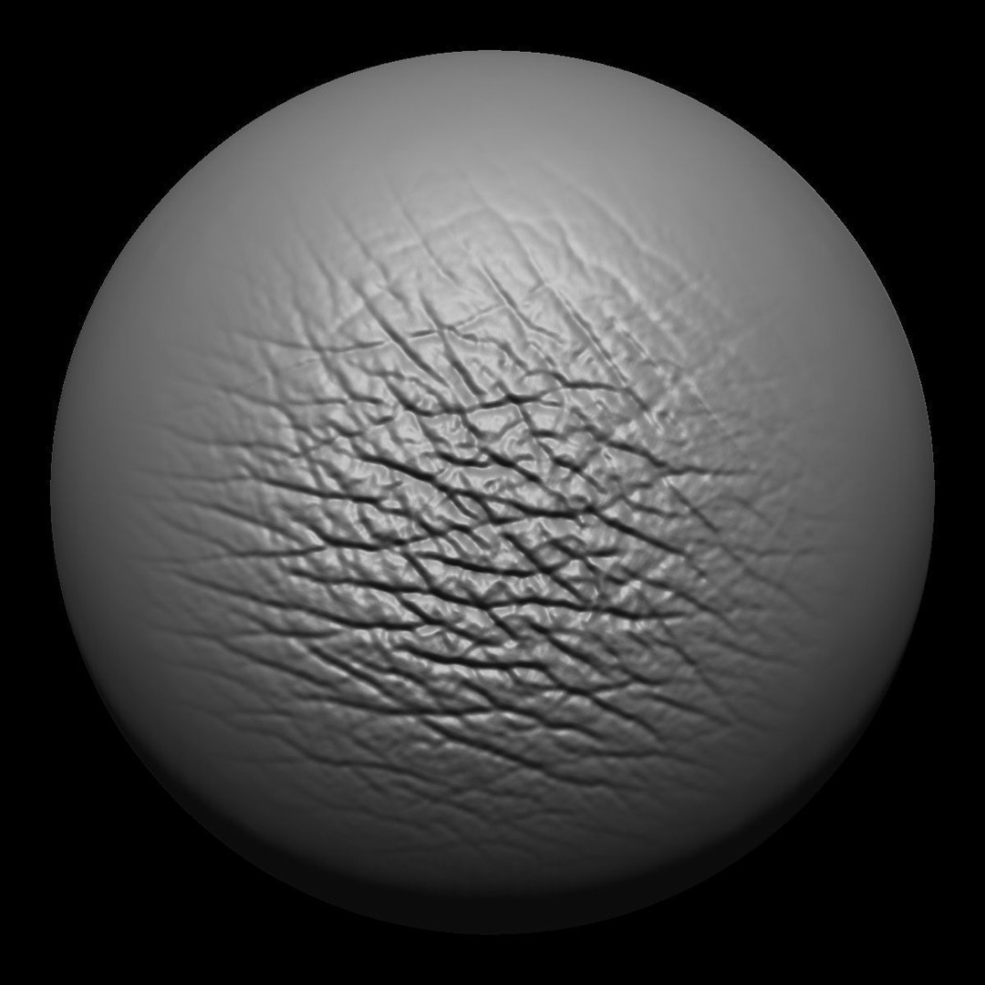 Leather Textures 3D Model – 70 Alpha Textures & 30 Brushes for ZBrush - View 32