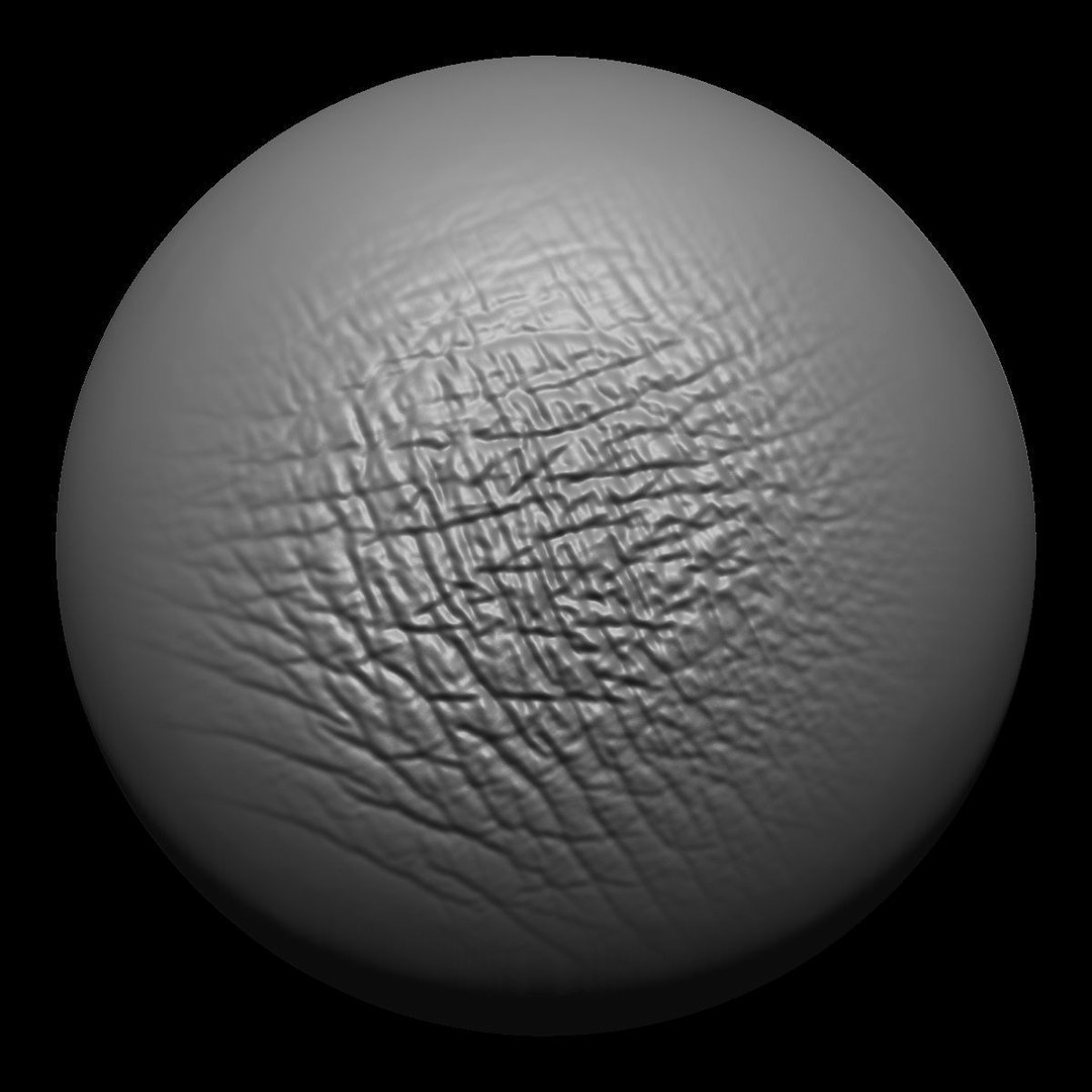 Leather Textures 3D Model – 70 Alpha Textures & 30 Brushes for ZBrush - View 35