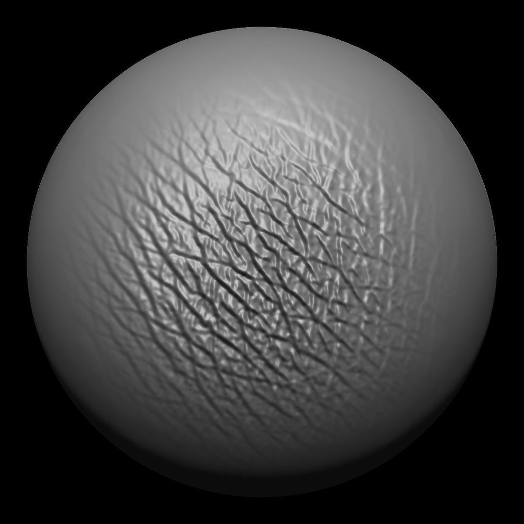 Leather Textures 3D Model – 70 Alpha Textures & 30 Brushes for ZBrush - View 38