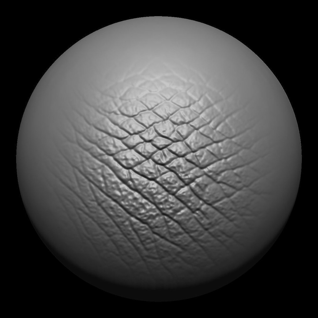 Leather Textures 3D Model – 70 Alpha Textures & 30 Brushes for ZBrush - View 39