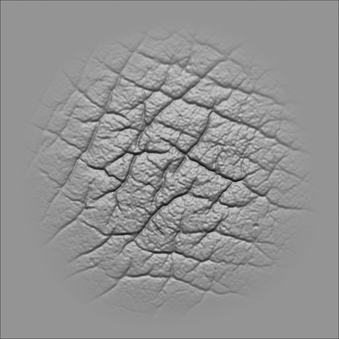 Leather Textures 3D Model – 70 Alpha Textures & 30 Brushes for ZBrush - View 41