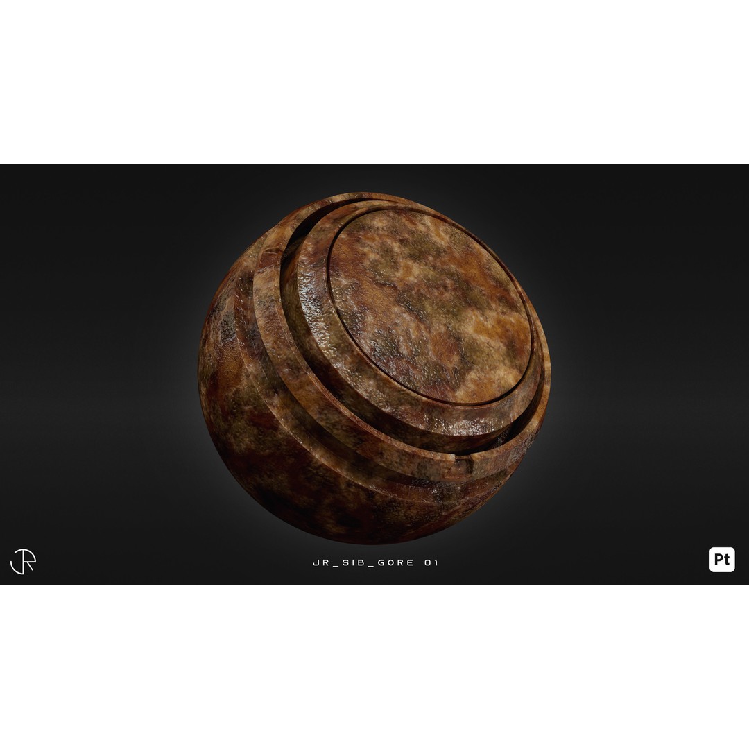 Base Skin Smart Material 3D Model – PBR Textures for Substance Painter