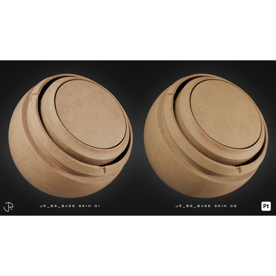 Base Skin Smart Material 3D Model – PBR Textures for Substance Painter - View 14