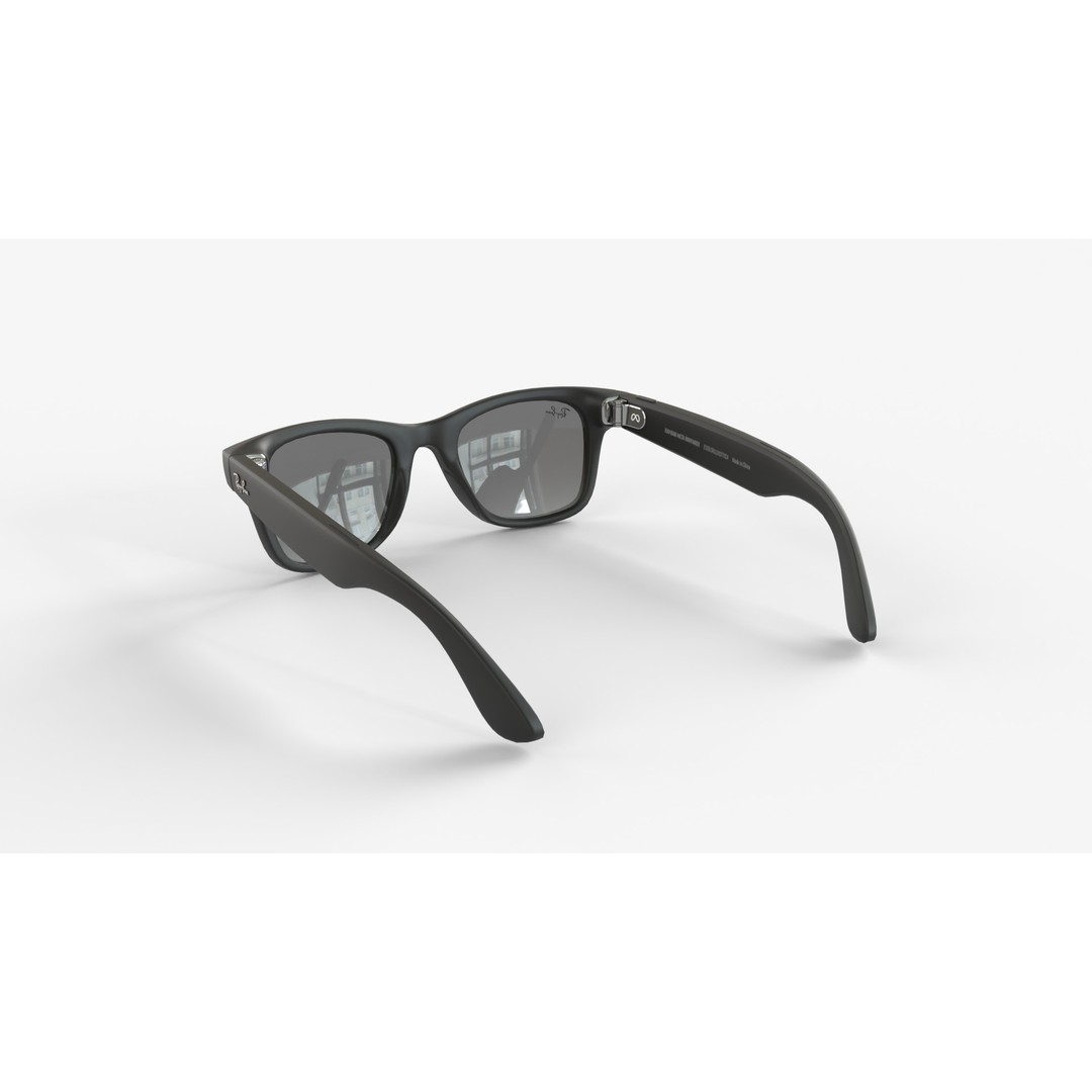Ray-Ban Meta Wayfarer 3D Model – Matte & Shiny with PBR Textures - View 15