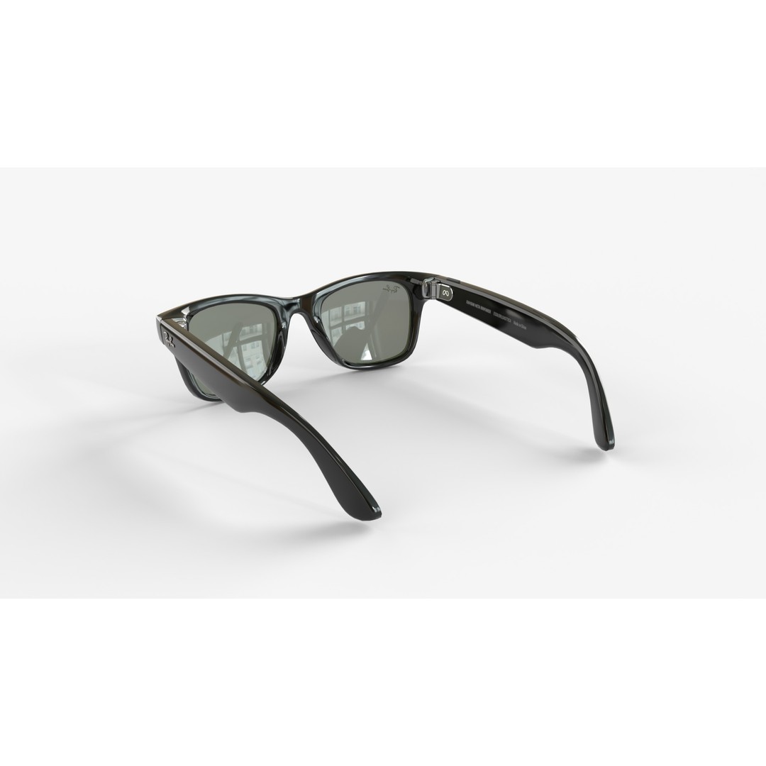 Ray-Ban Meta Wayfarer 3D Model – Matte & Shiny with PBR Textures - View 5