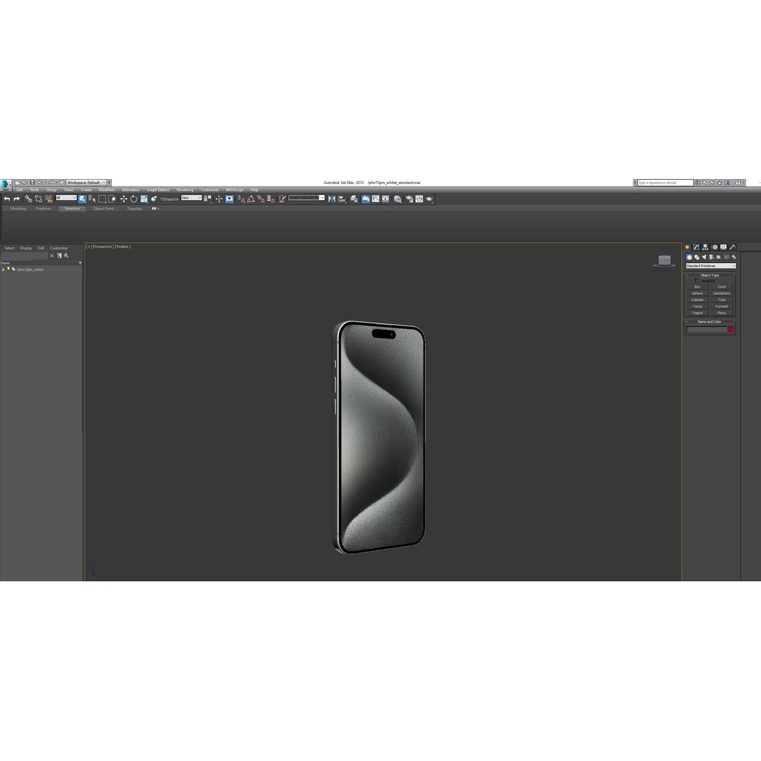 Apple iPhone 15 Pro Max 3D Model – High Poly PBR Game Asset, FBX, OBJ - View 20