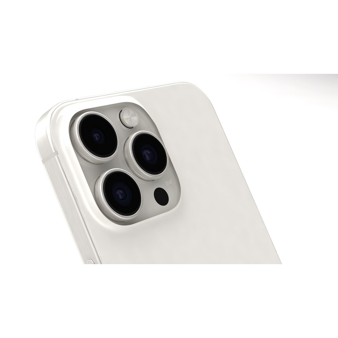 Apple iPhone 15 Pro Max 3D Model – High Poly PBR Game Asset, FBX, OBJ - View 6