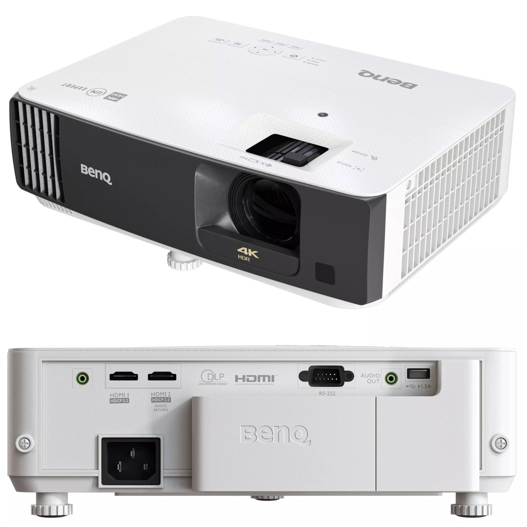 BenQ TK700STi Digital Projector 3D Model – High-Quality PBR Asset - View 11
