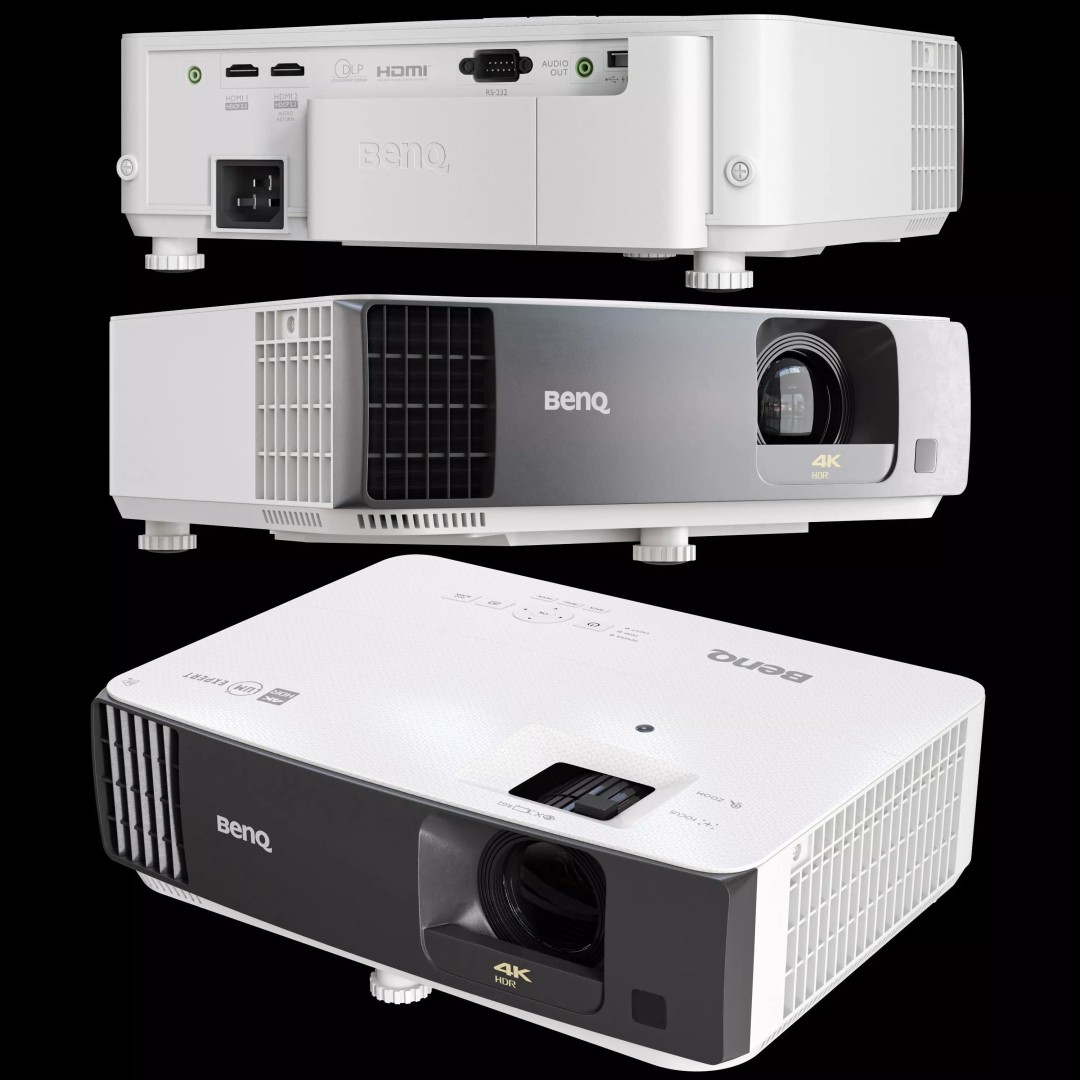 BenQ TK700STi Digital Projector 3D Model – High-Quality PBR Asset - View 9