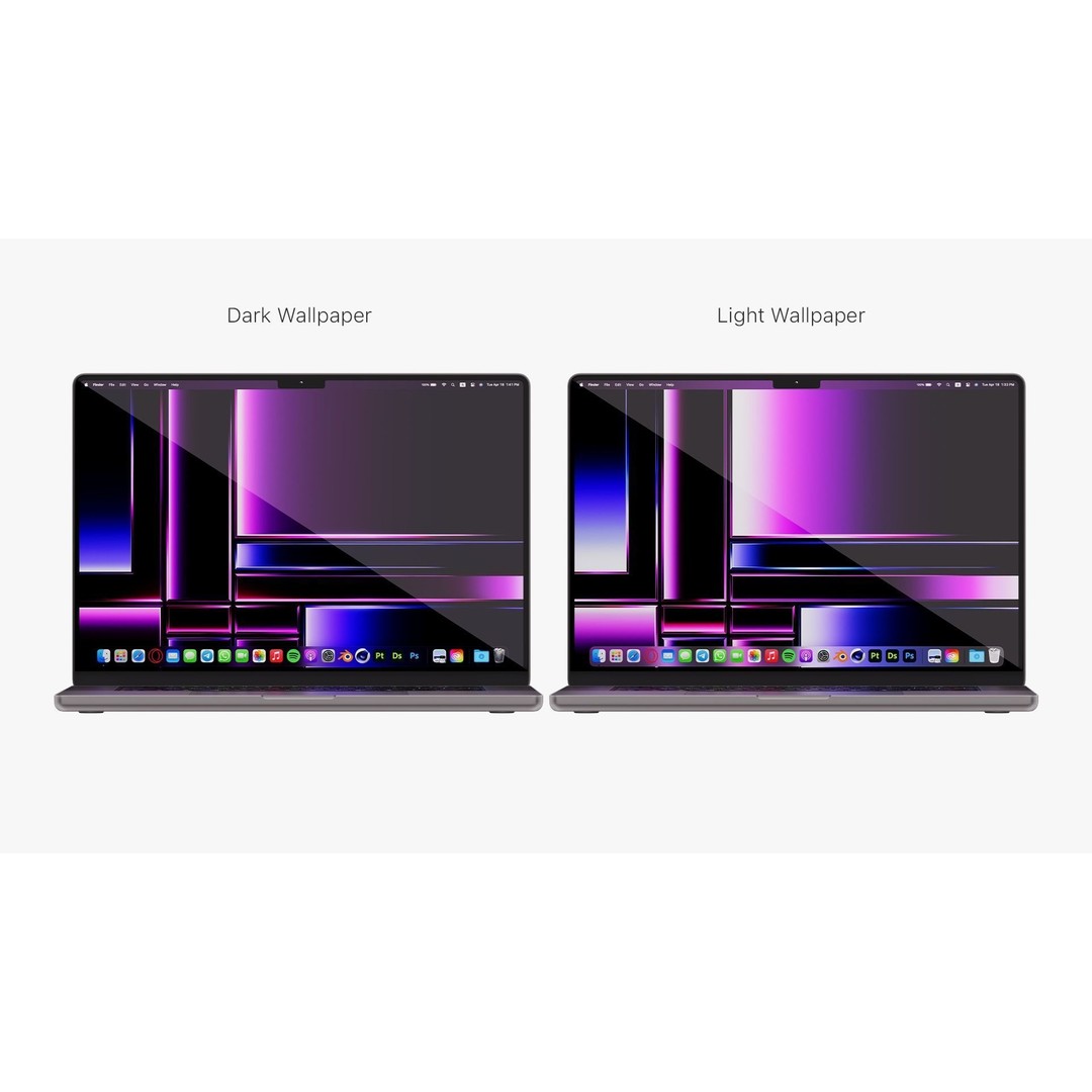 Apple MacBook Pro 16 3D Model – High Detail PBR Asset, FBX & OBJ - View 12