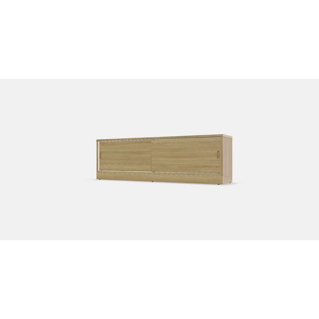 TONSTAD TV Bench 3D Model – Modern Scandinavian Furniture, FBX - View 13