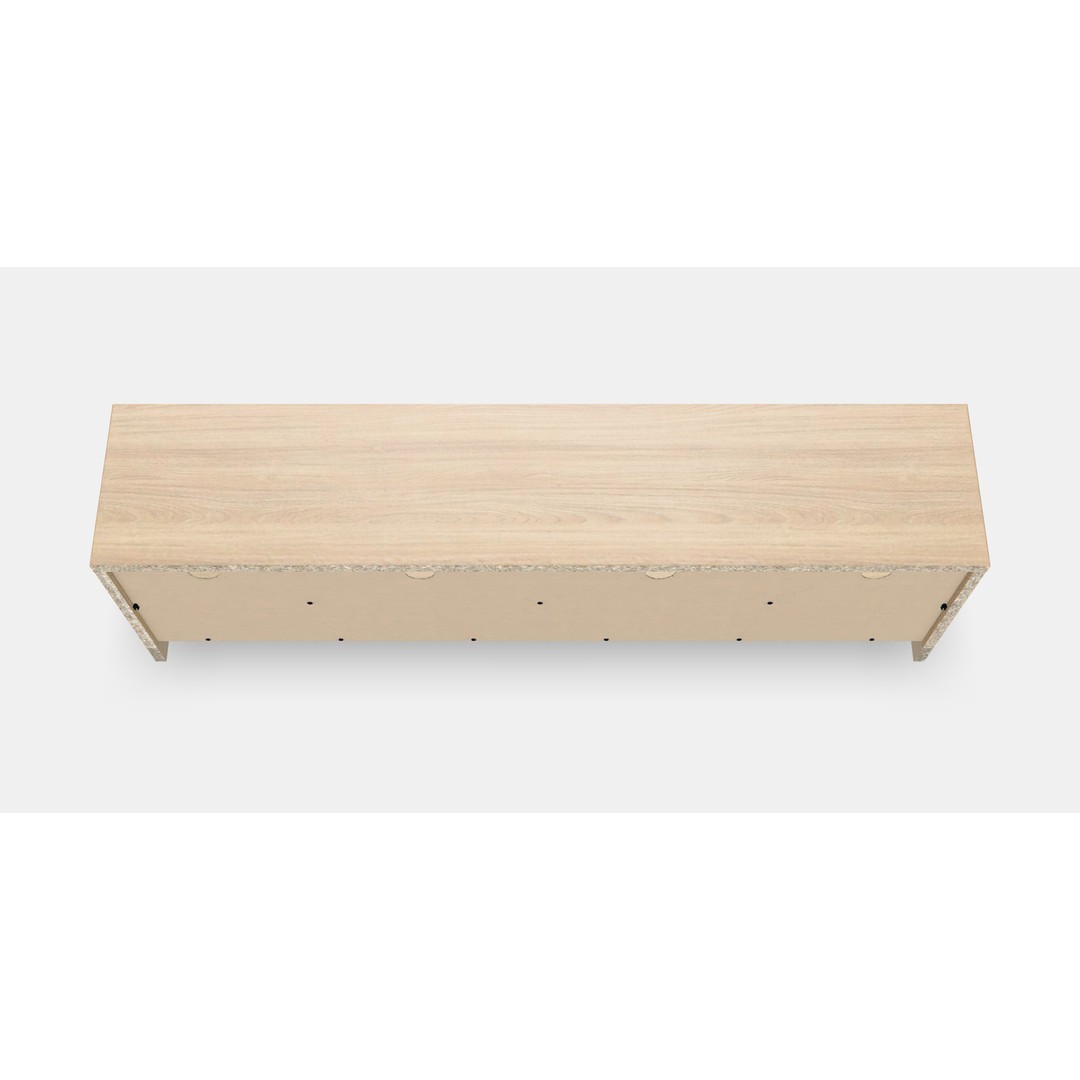 TONSTAD TV Bench 3D Model – Modern Scandinavian Furniture, FBX - View 4