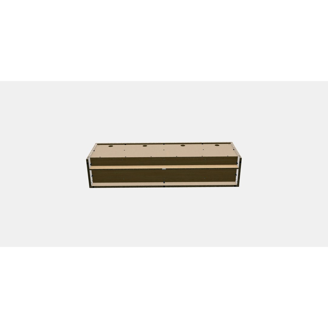 TONSTAD TV Bench 3D Model – Modern Scandinavian Furniture, FBX - View 7