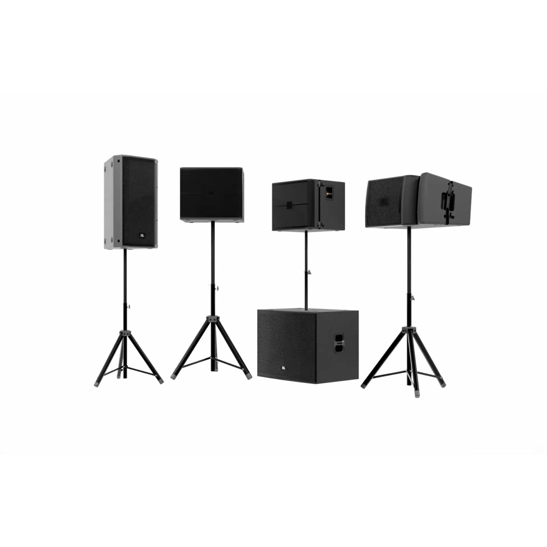 Professional Loudspeaker 3D Model – High Poly PBR Asset, FBX & Blender - View 2