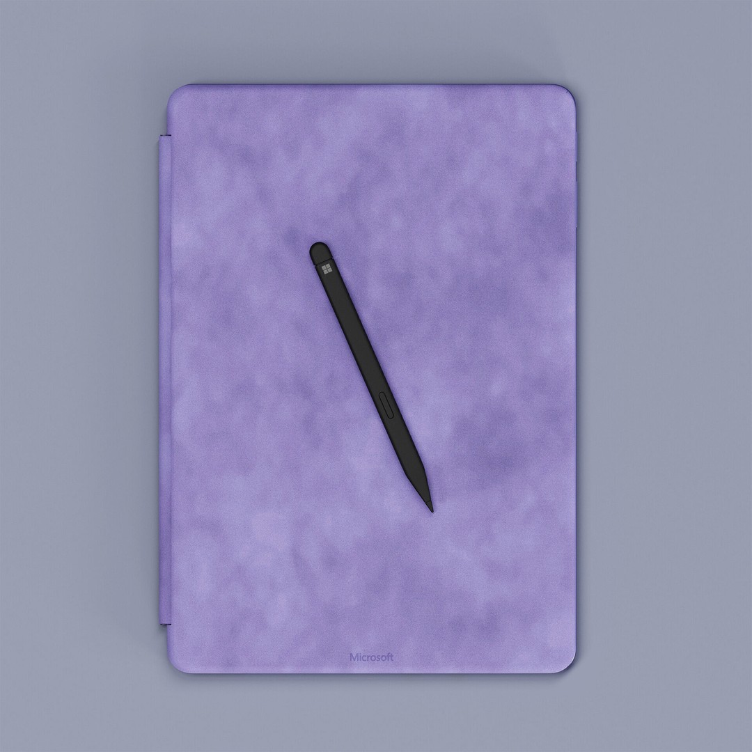 Surface Pro 12 3D Model – Low Poly Tablet with Rigging, FBX - View 10