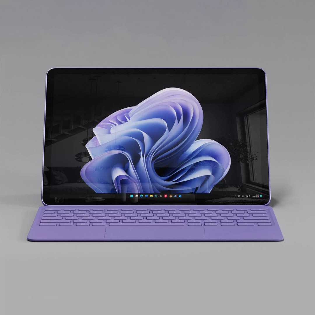 Surface Pro 12 3D Model – Low Poly Tablet with Rigging, FBX - View 2