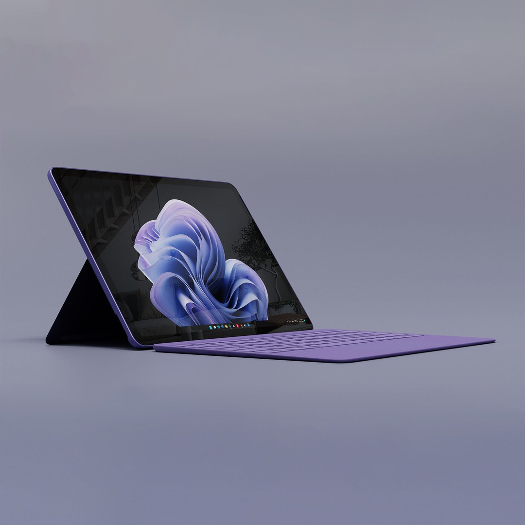 Surface Pro 12 3D Model – Low Poly Tablet with Rigging, FBX - View 6