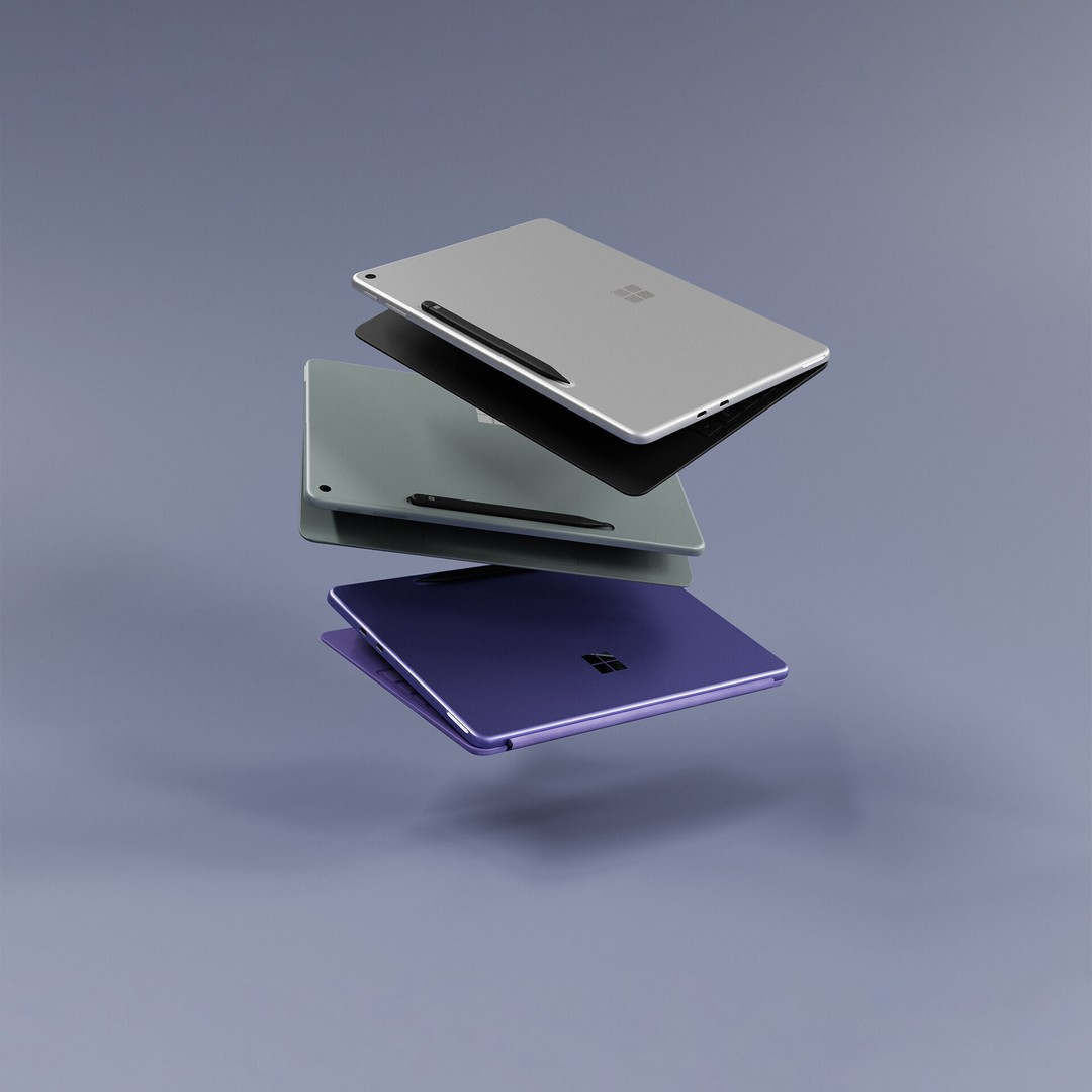 Surface Pro 12 3D Model – Low Poly Tablet with Rigging, FBX - View 9