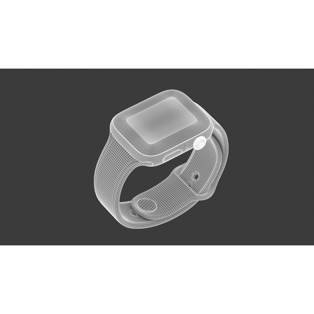 Apple Watch Series 8 3D Model – High Quality PBR Asset, FBX, OBJ
