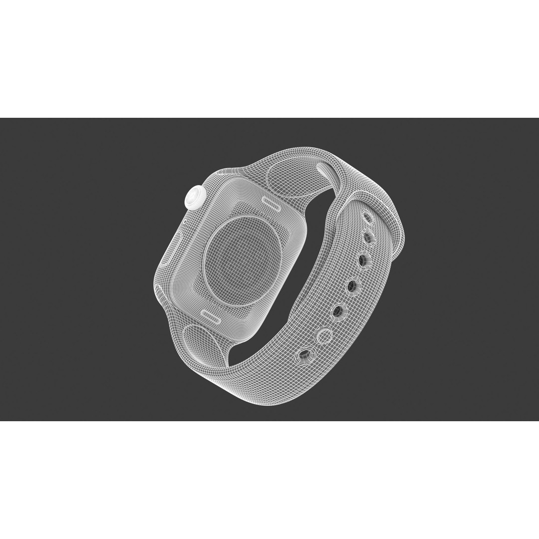 Apple Watch Series 8 3D Model – High Quality PBR Asset, FBX, OBJ - View 16