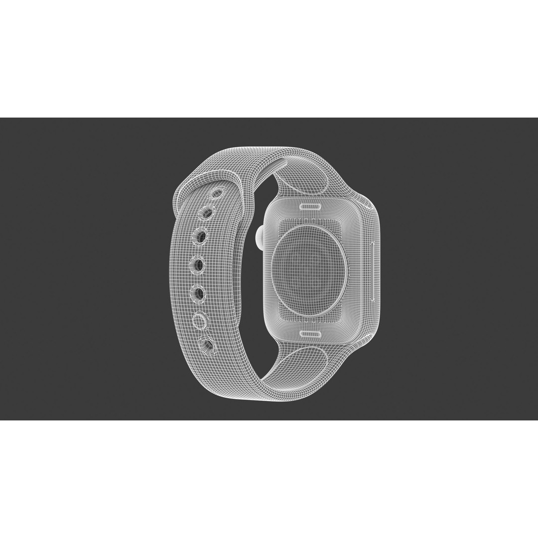 Apple Watch Series 8 3D Model – High Quality PBR Asset, FBX, OBJ - View 17