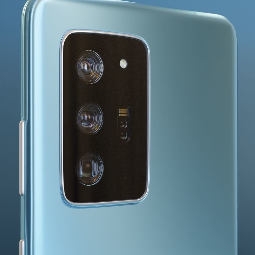 Samsung Galaxy S21 Ultra 3D Model – Low Poly Game Asset, FBX, Blender - View 7