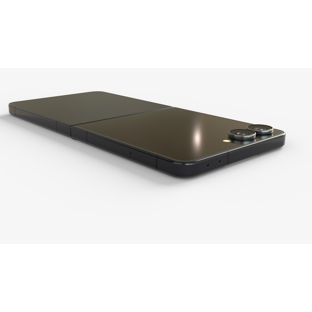 Samsung Galaxy Z Flip 7 3D Model – Realistic Rigged Phone, FBX, Blender - View 10