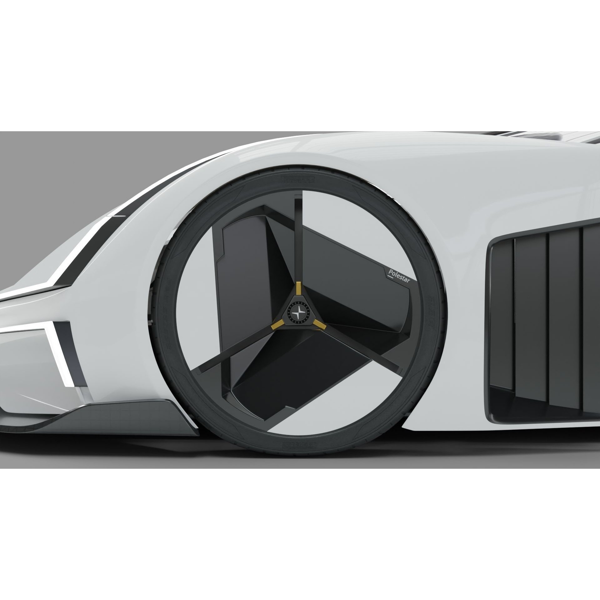 Polestar Synergy 2023 - High-Poly 3D Model - View 10
