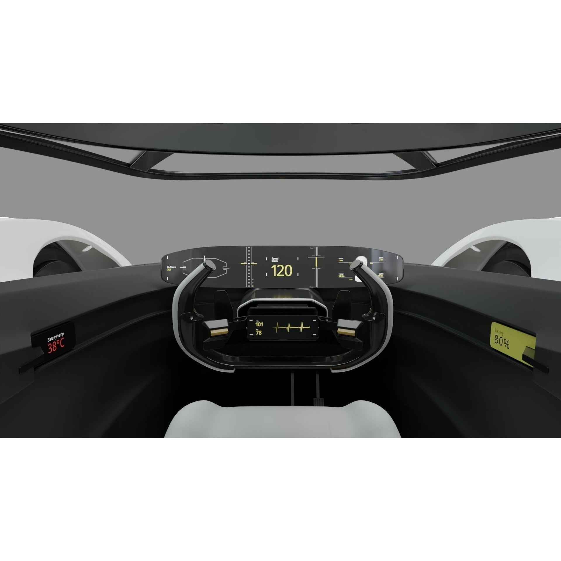 Polestar Synergy 2023 - High-Poly 3D Model - View 12