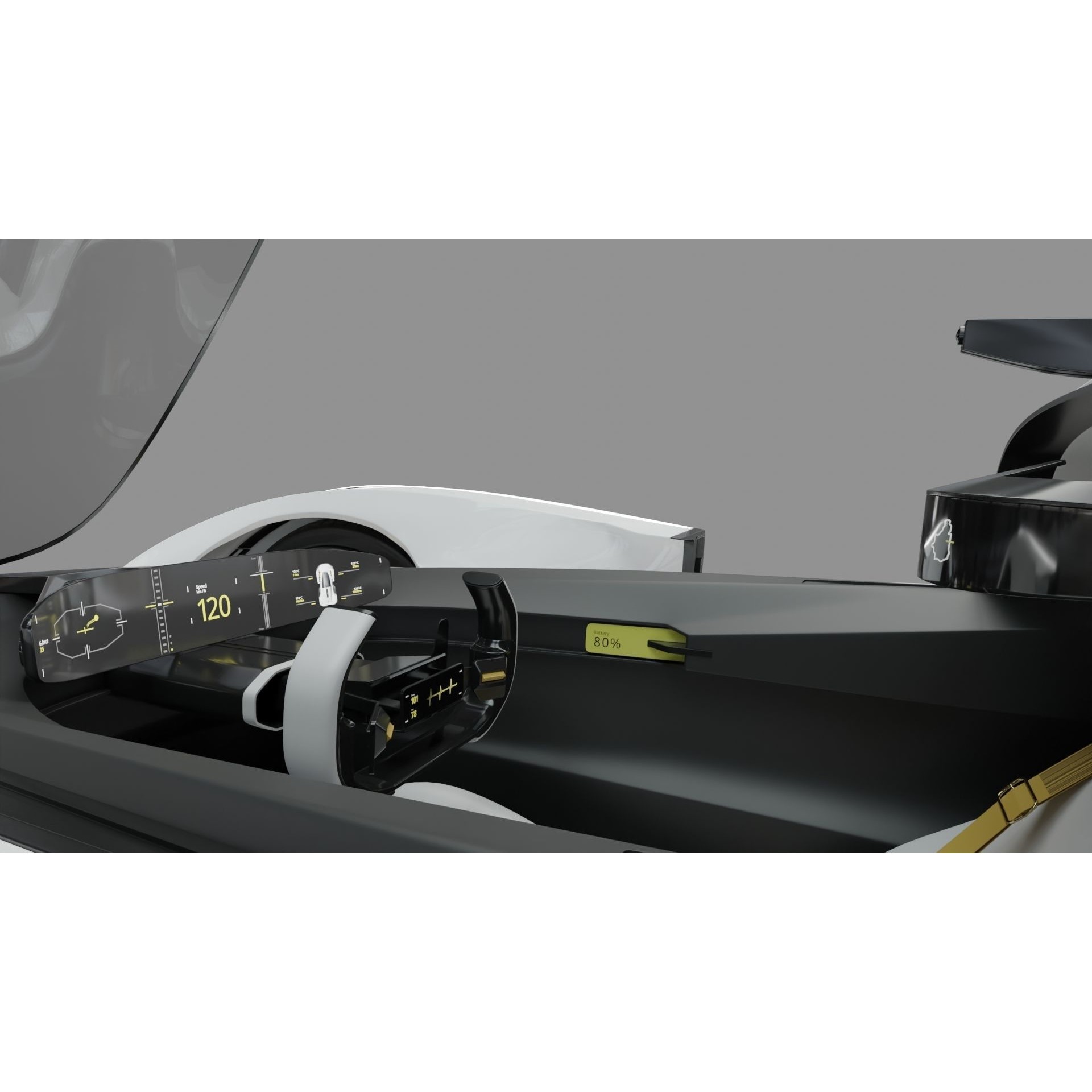 Polestar Synergy 2023 - High-Poly 3D Model - View 13