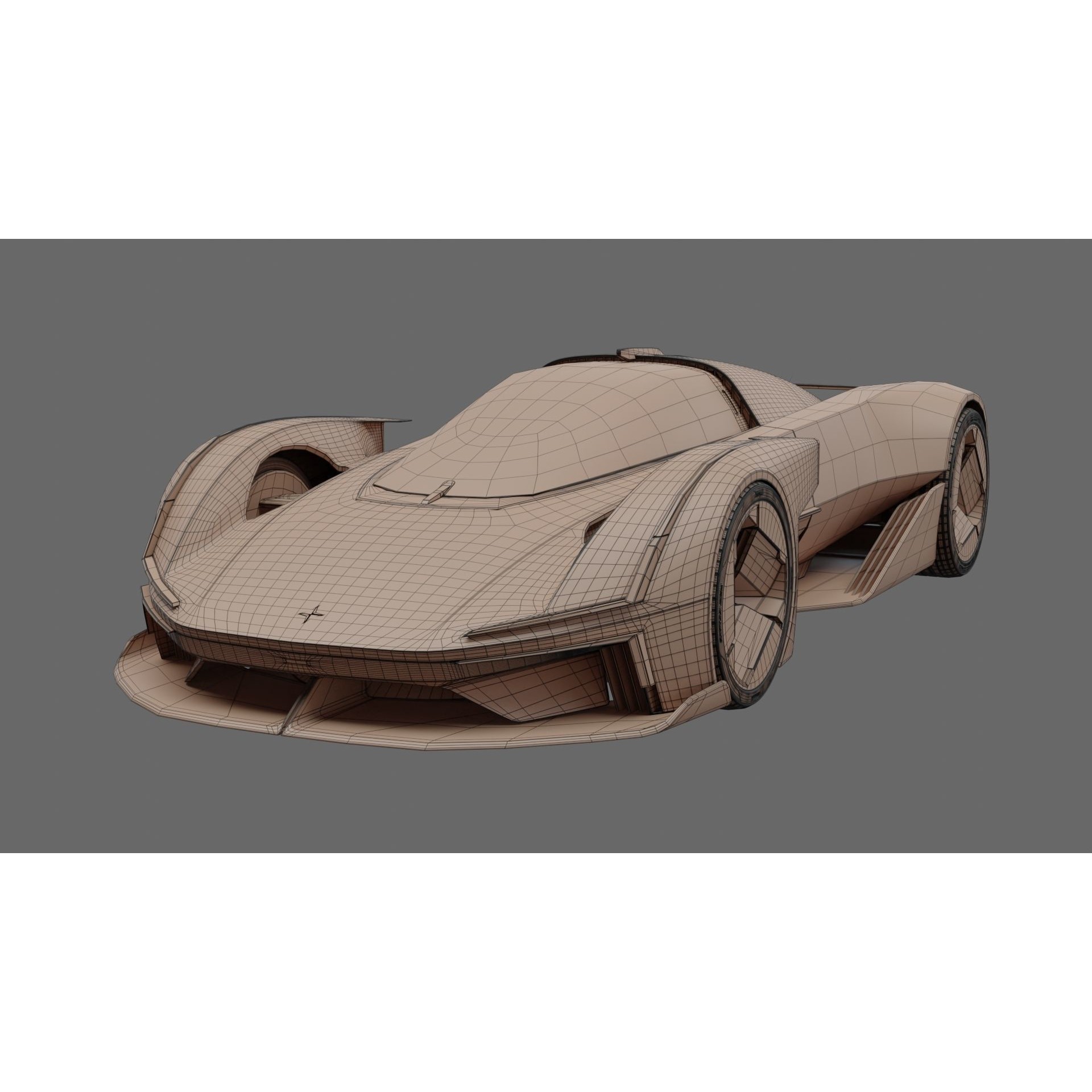Polestar Synergy 2023 - High-Poly 3D Model - View 14