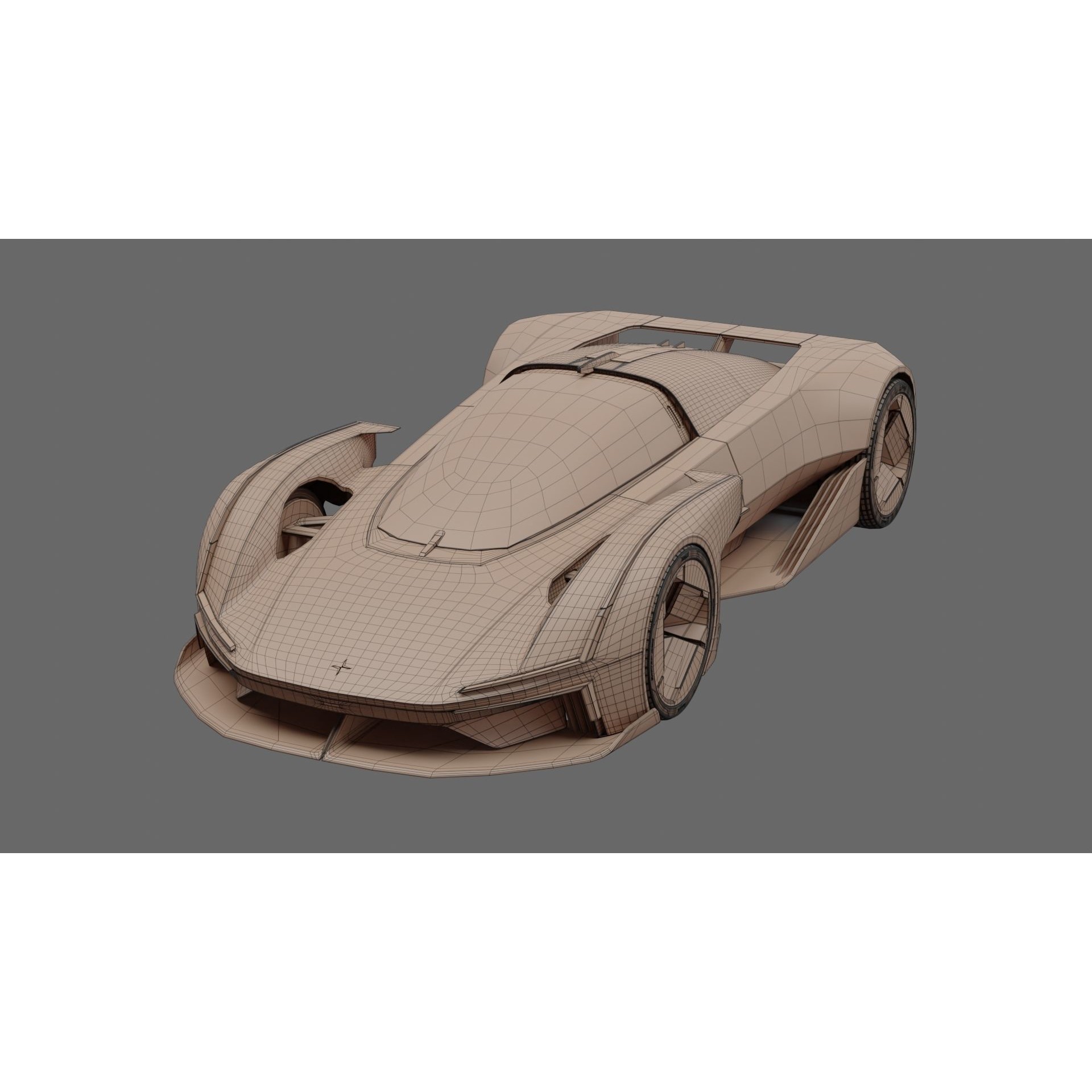 Polestar Synergy 2023 - High-Poly 3D Model - View 15