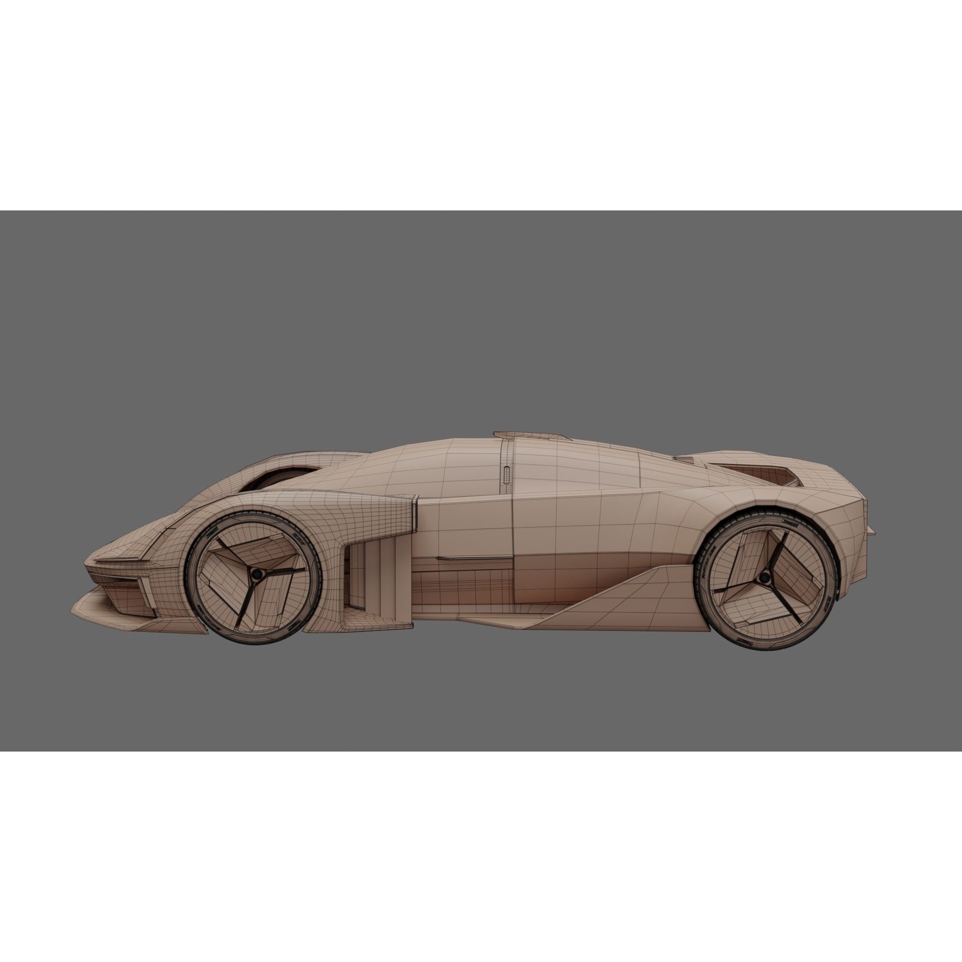 Polestar Synergy 2023 - High-Poly 3D Model - View 21