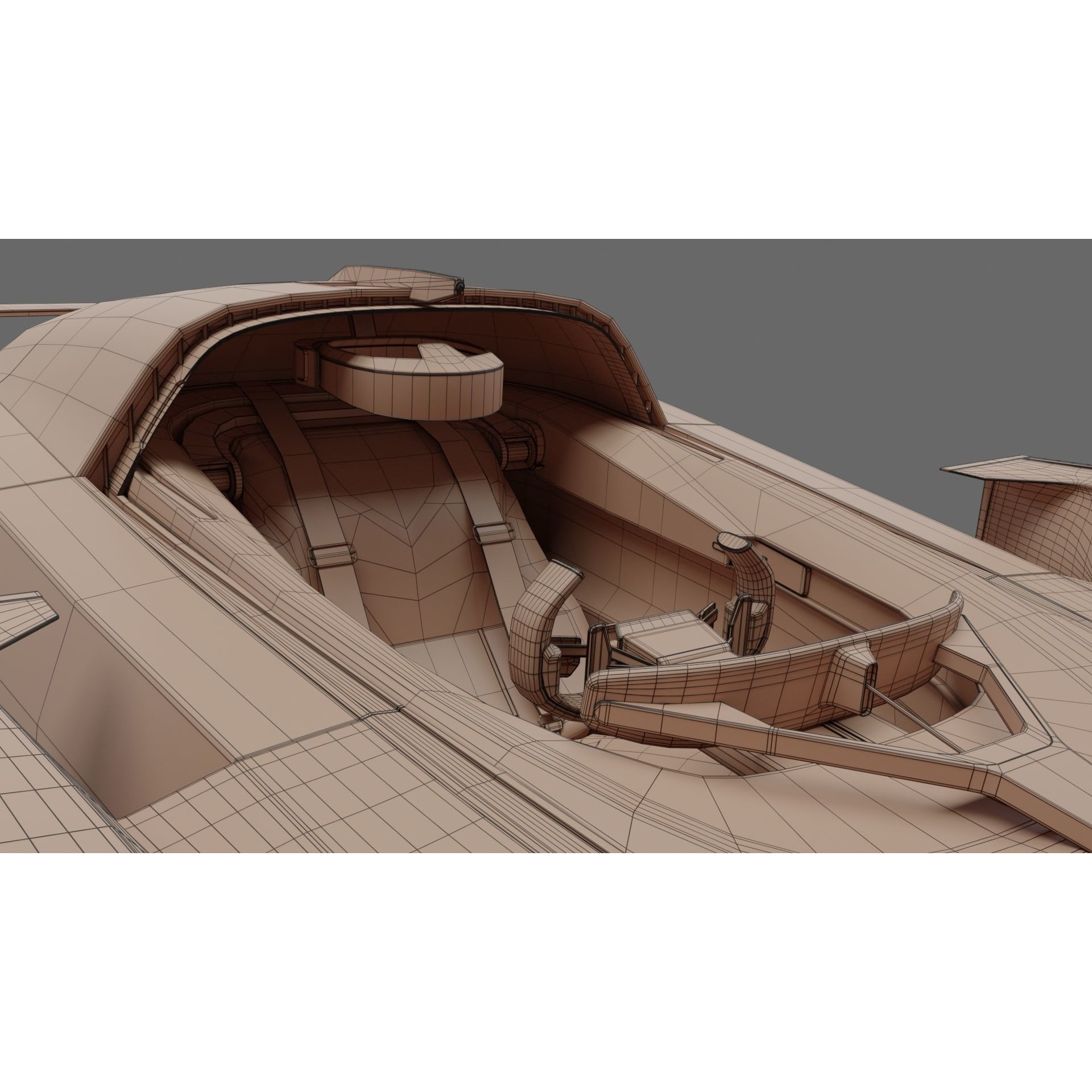 Polestar Synergy 2023 - High-Poly 3D Model - View 23