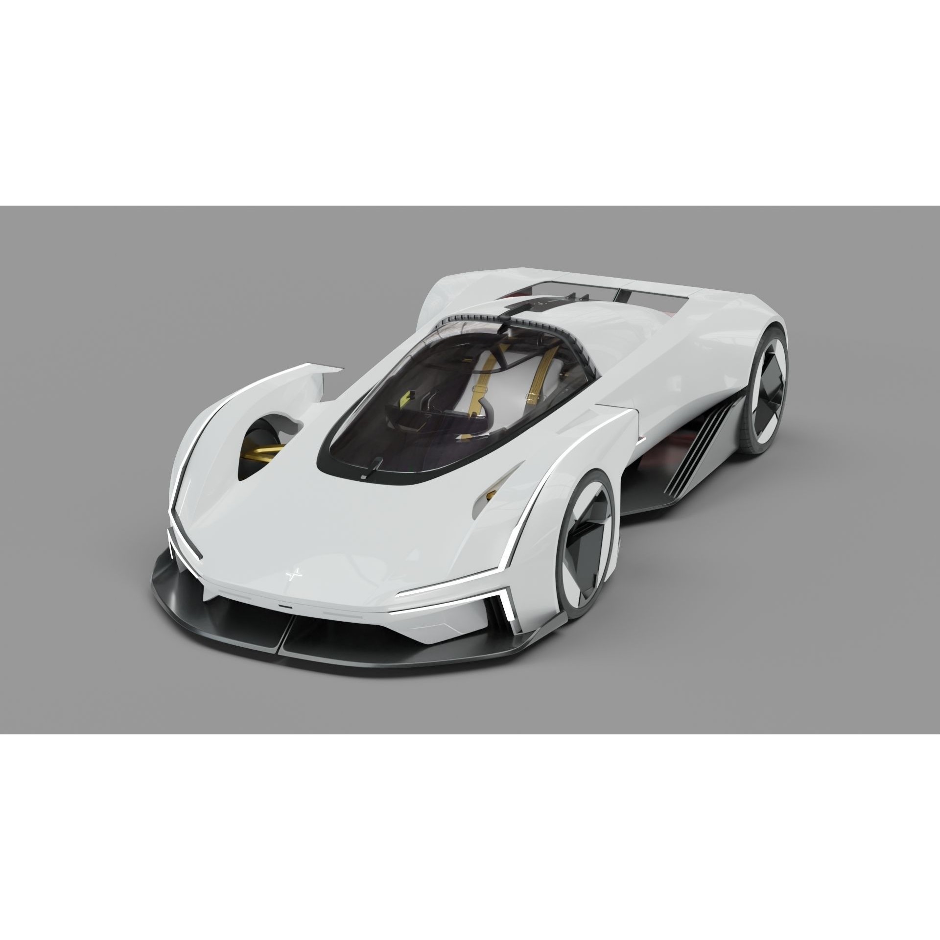 Polestar Synergy 2023 - High-Poly 3D Model - View 3