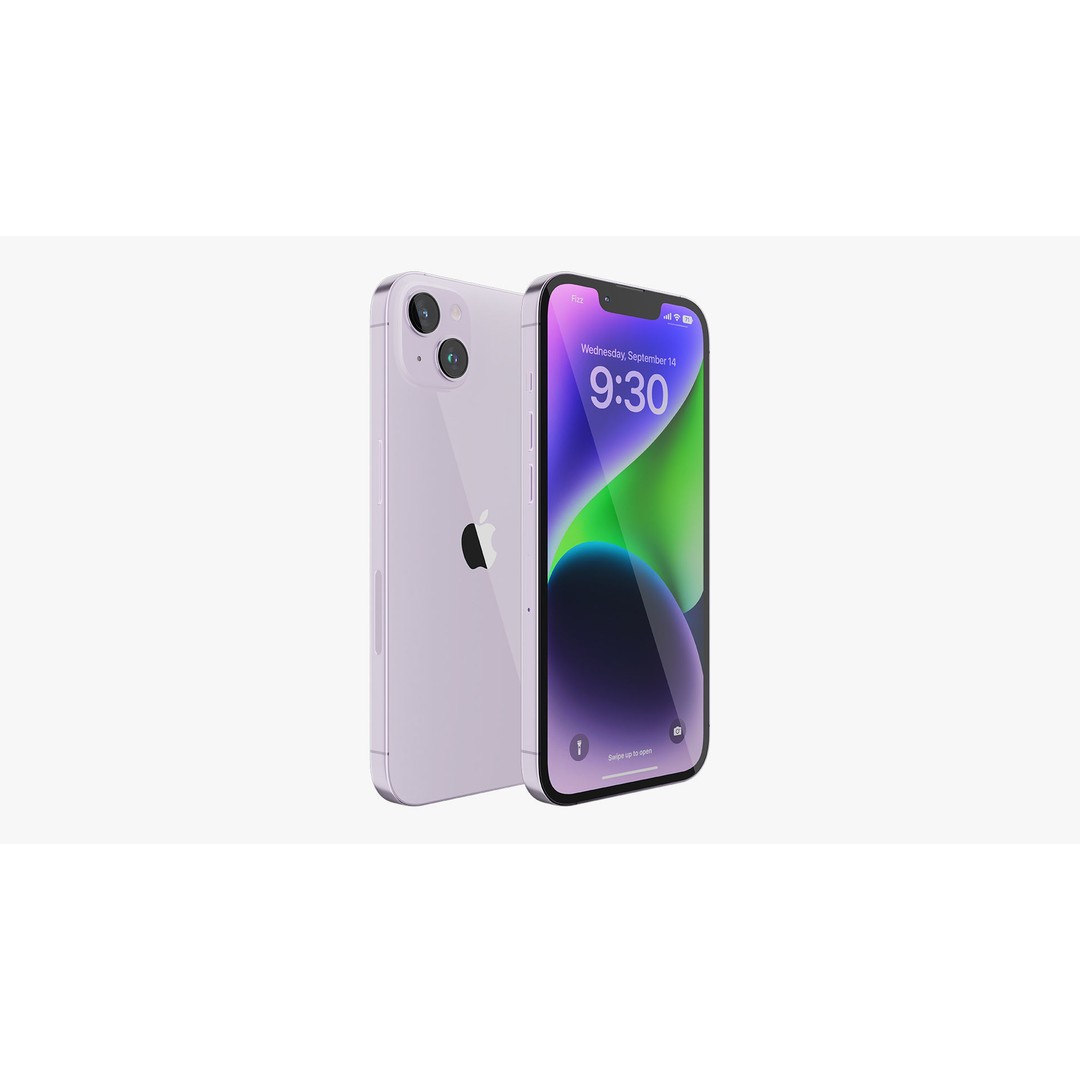 Apple iPhone 14 Plus 3D Model – High Detail PBR Collection, FBX, OBJ - View 15