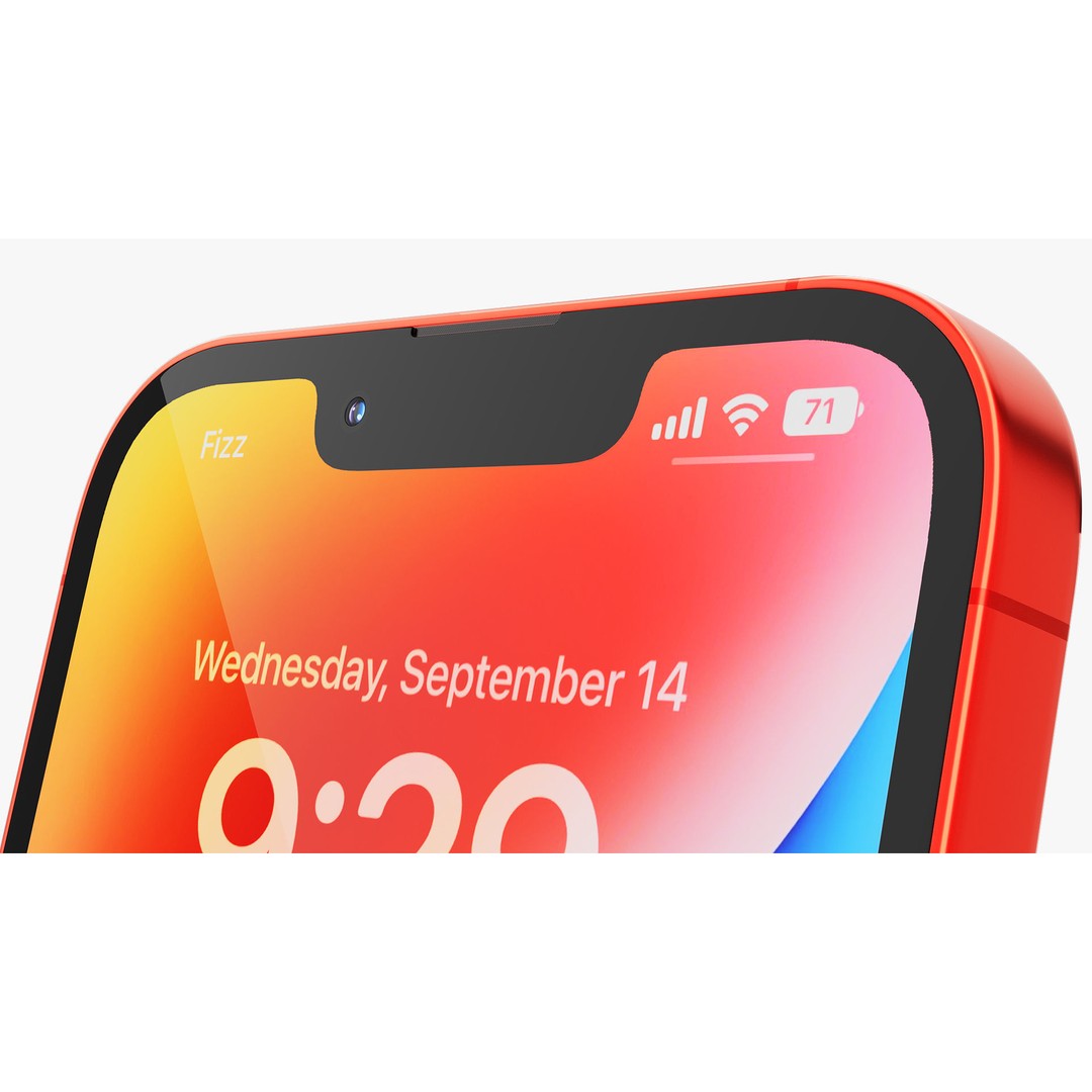 Apple iPhone 14 Plus 3D Model – High Detail PBR Collection, FBX, OBJ - View 24