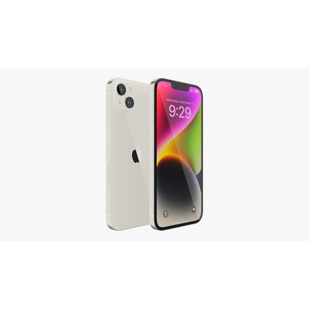 Apple iPhone 14 Plus 3D Model – High Detail PBR Collection, FBX, OBJ - View 27