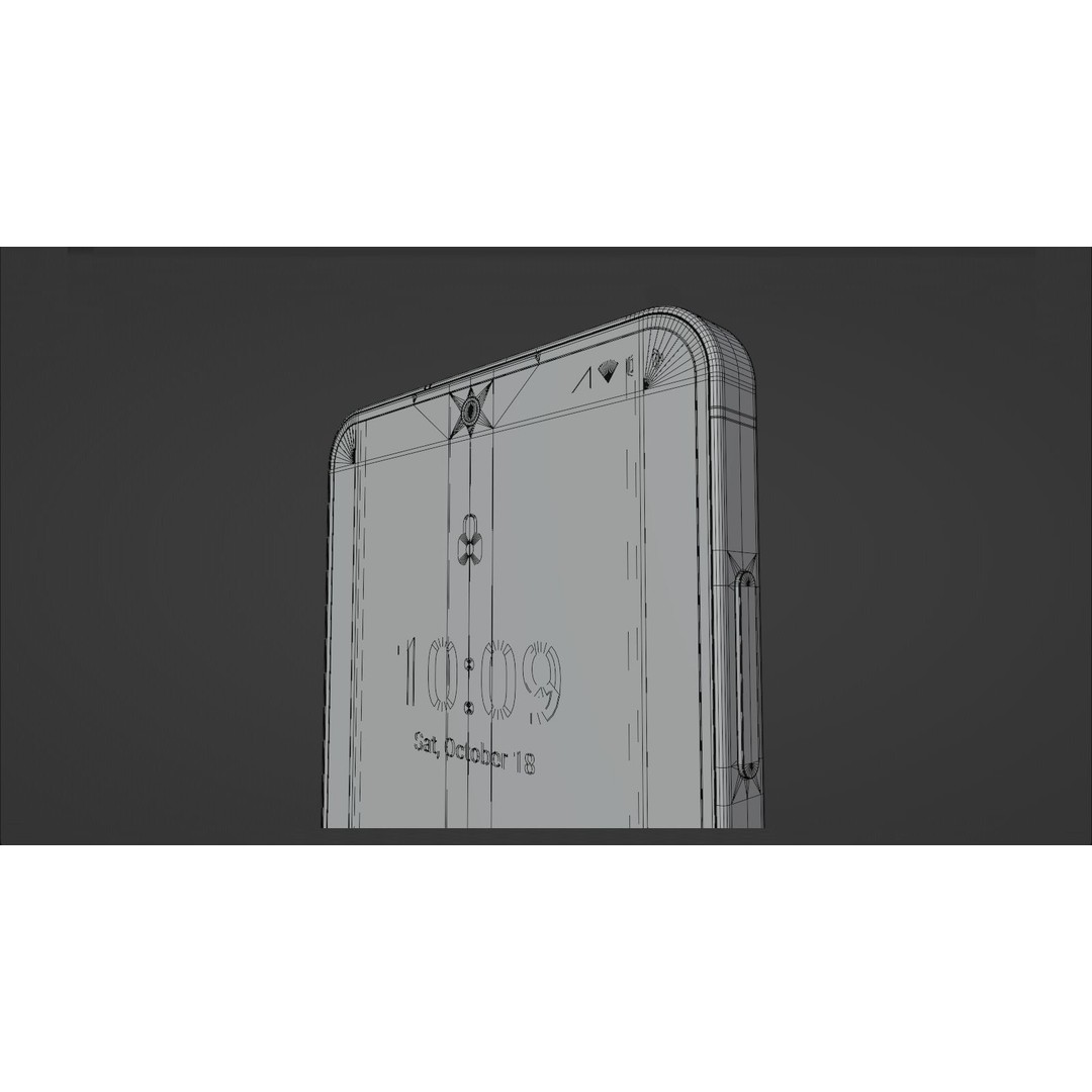 Samsung Galaxy S24 3D Model – Low Poly Game Asset, FBX, PBR Textures - View 5