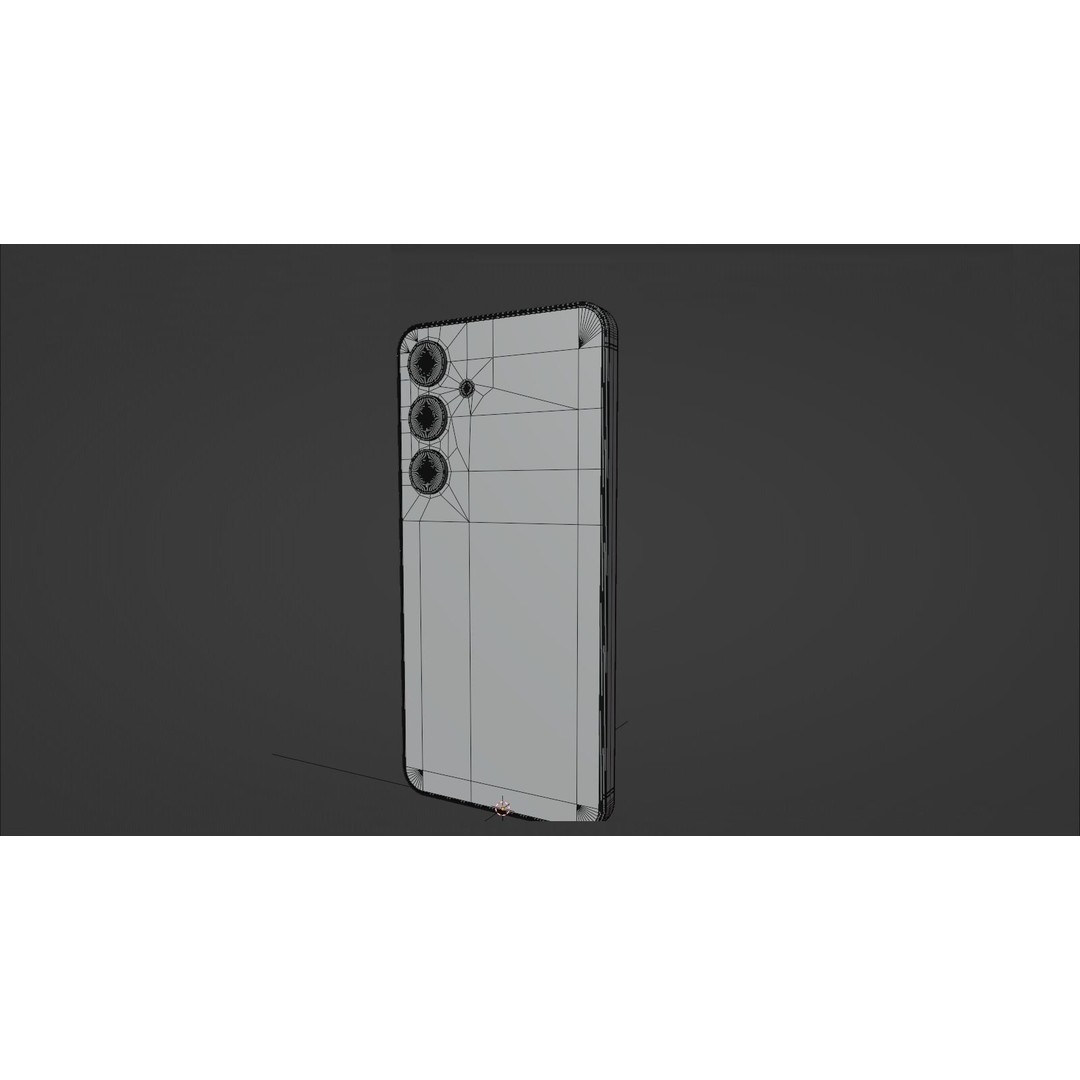 Samsung Galaxy S24 3D Model – Low Poly Game Asset, FBX, PBR Textures - View 7