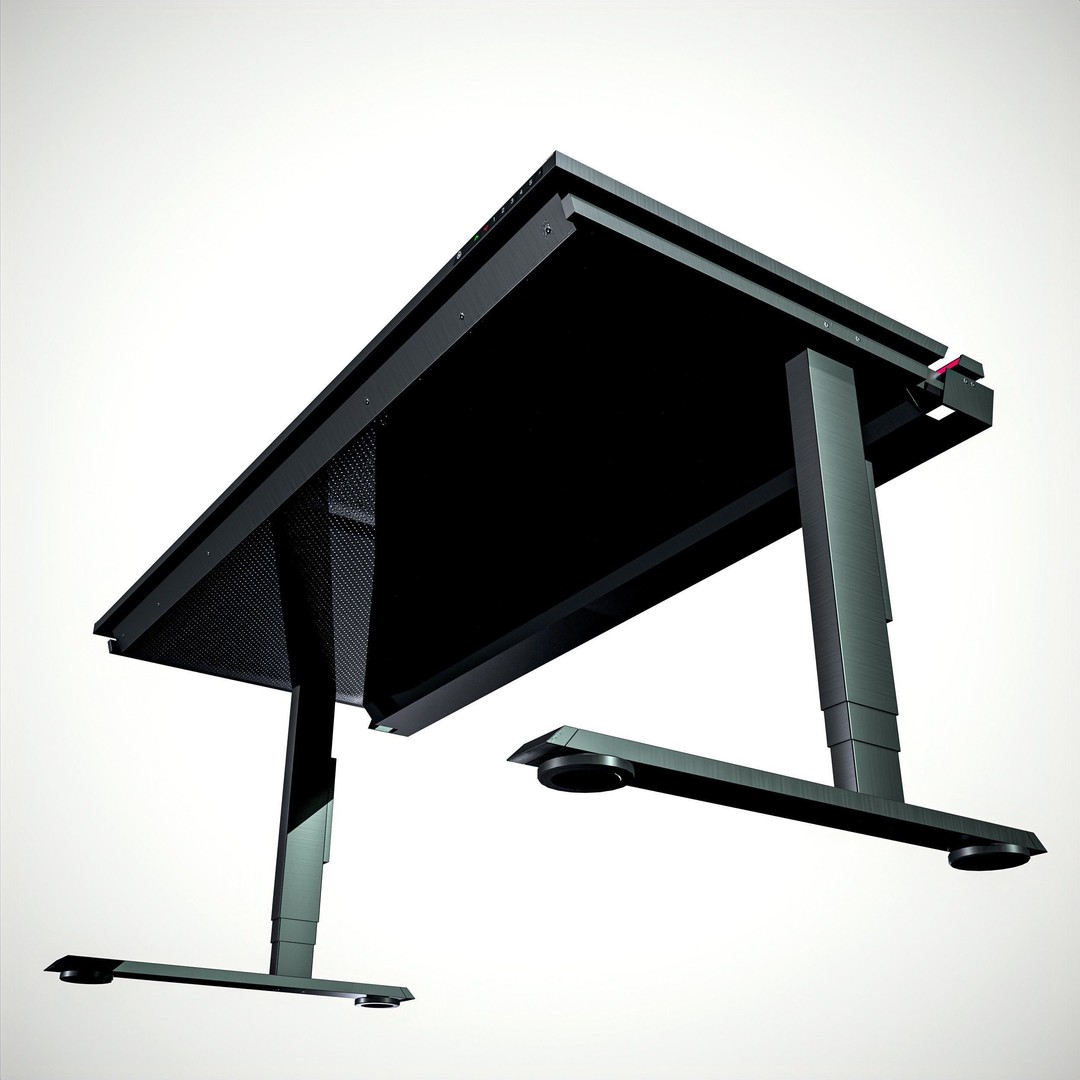 Gaming RGB Desk 3D Model – Low Poly PBR Asset for Unity & Unreal - View 13