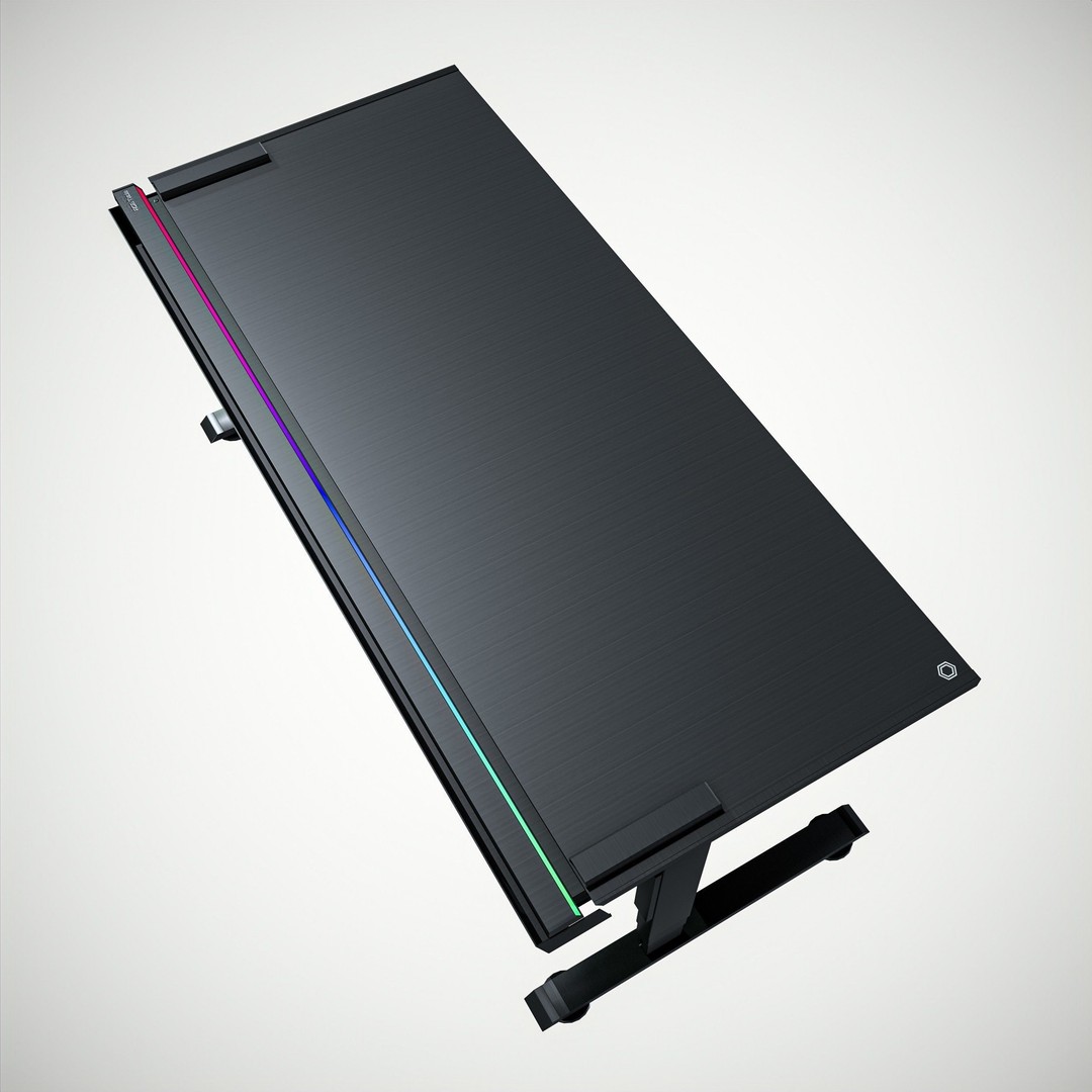 Gaming RGB Desk 3D Model – Low Poly PBR Asset for Unity & Unreal - View 3