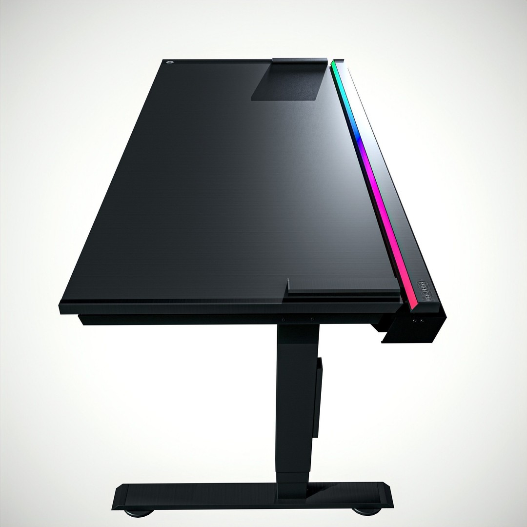 Gaming RGB Desk 3D Model – Low Poly PBR Asset for Unity & Unreal - View 5