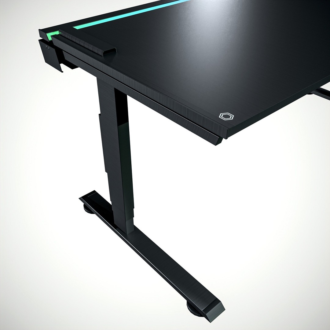 Gaming RGB Desk 3D Model – Low Poly PBR Asset for Unity & Unreal - View 7